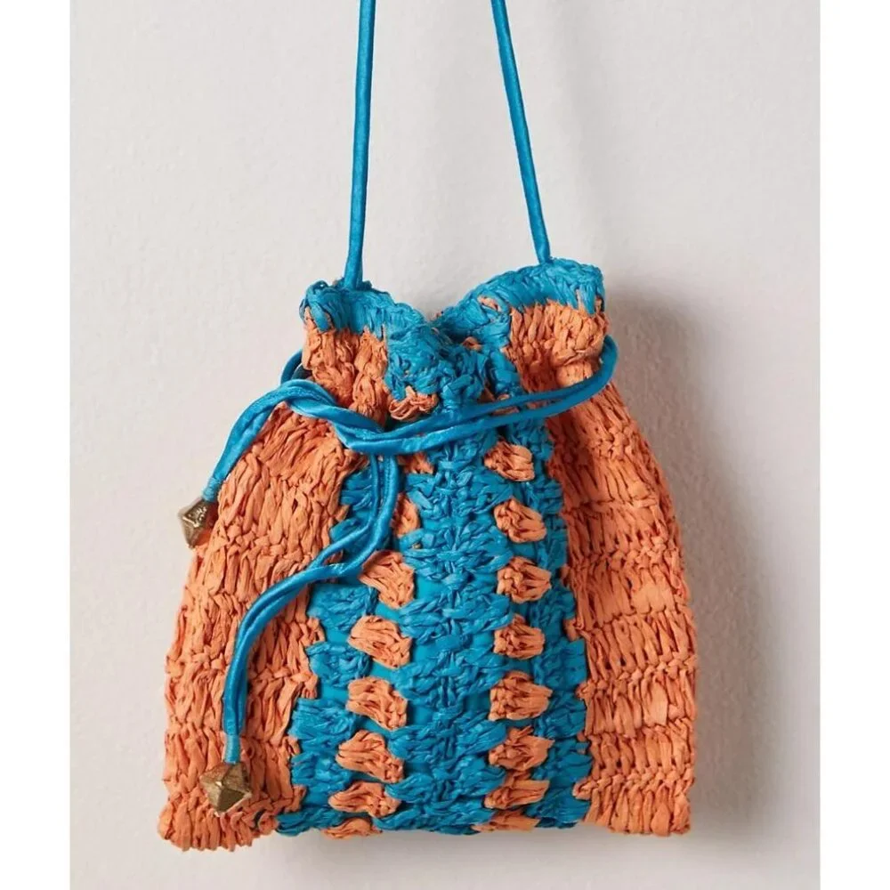 NWOT Free People Heatwave Mini Crossbody Bag in Tropical